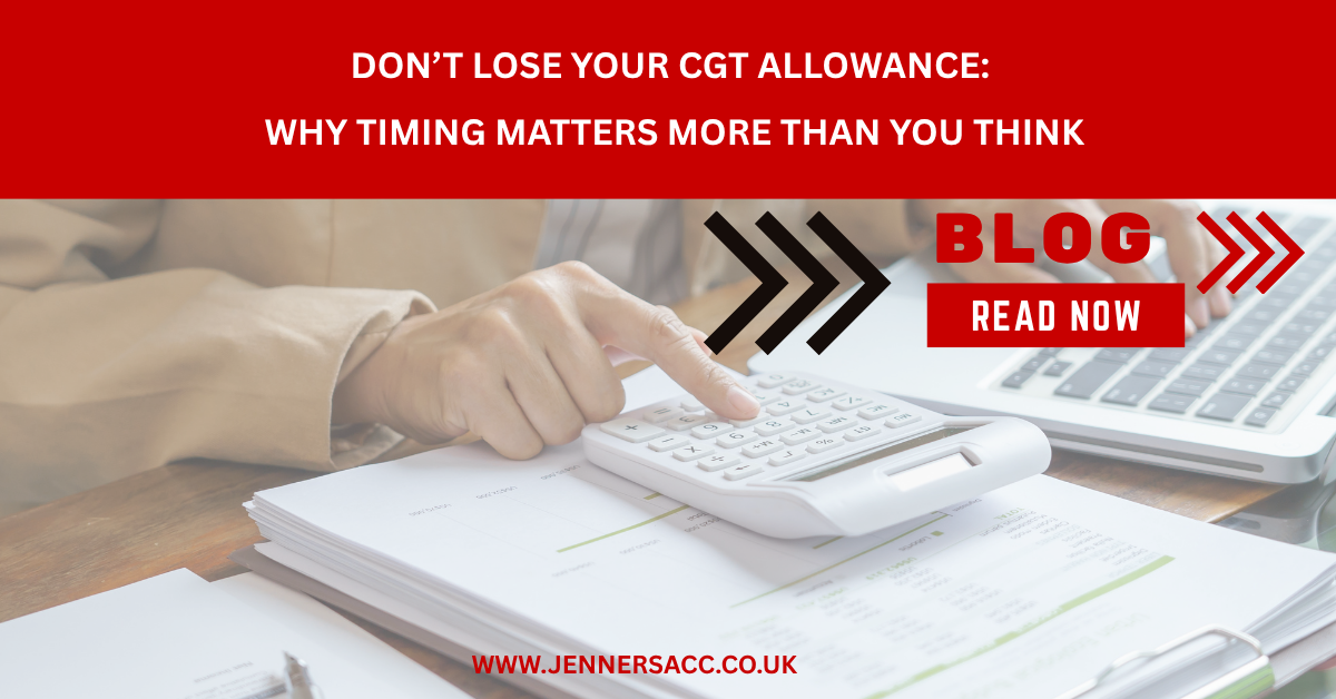 Don’t lose your CGT allowance, how timing capital gains and losses can save tax in the UK
